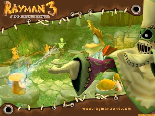 Rayman 3: Hoodlum Havoc - Немного обоек